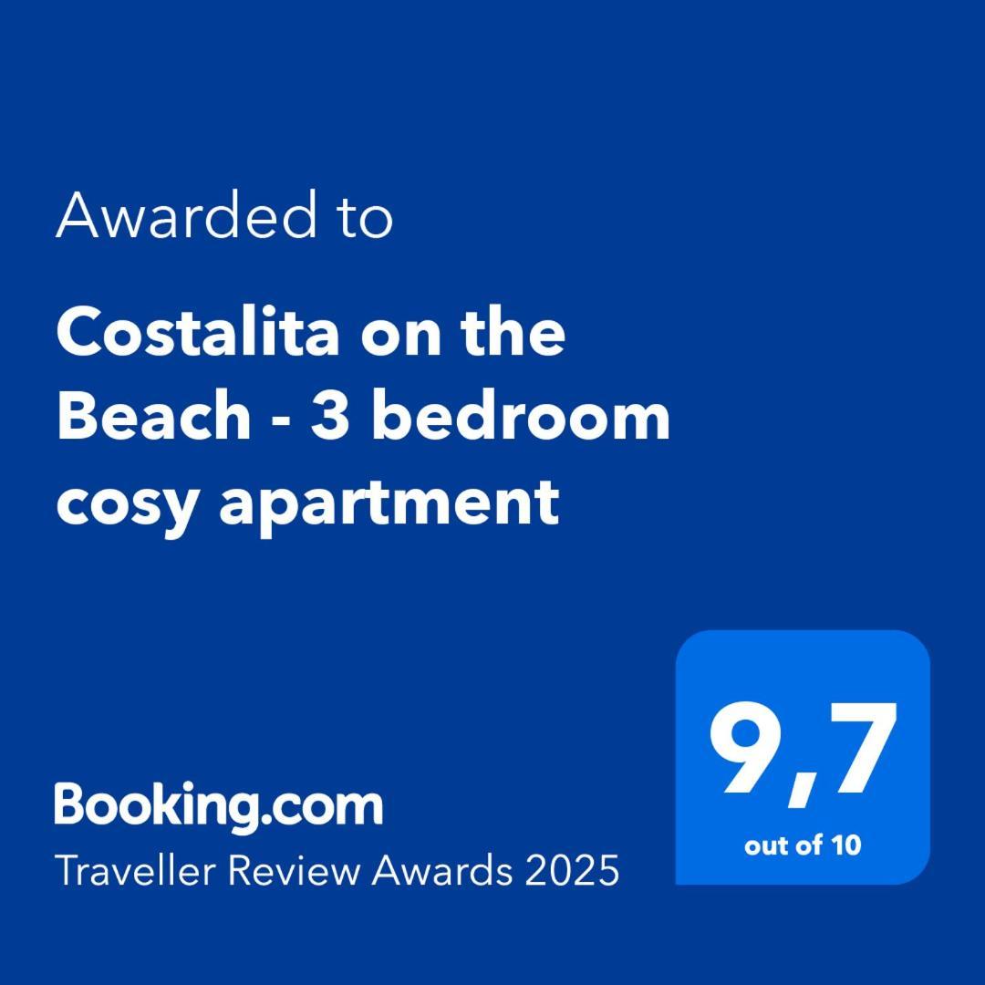 Costalita On The Beach - 3 Bedroom Cosy Apartment Estepona Eksteriør bilde
